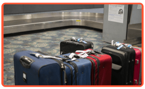 Bagage perdu ou endommagé aéroport