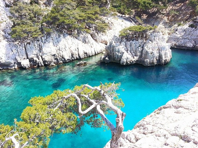 calanques à Cassis