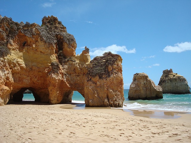 paysage algarve au portugal