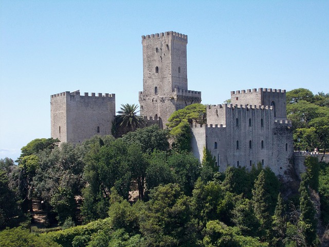 chateau de Venere à Erice