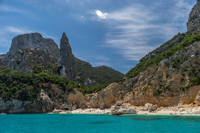 Plage en Corse