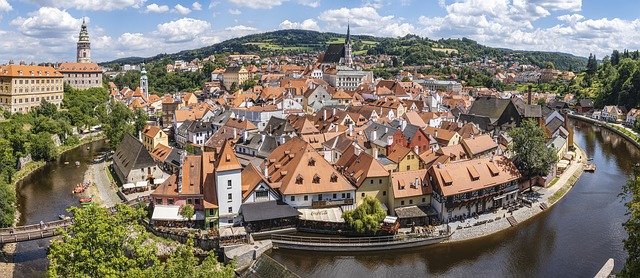 village Český Krumlov