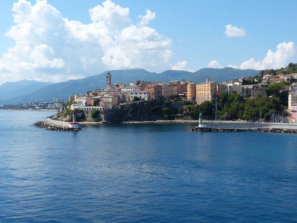 ville de Bastia en Corse