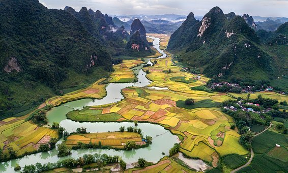 paysage vietnam