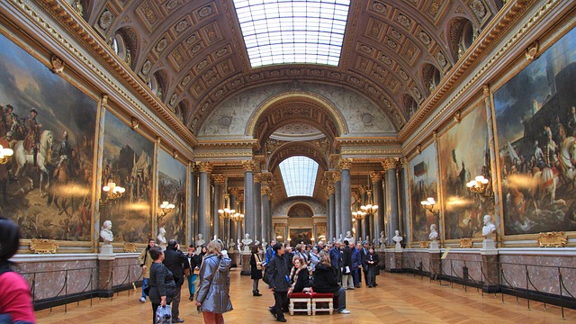 intérieur du chateau de versailles