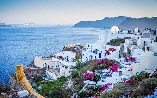 Santorini en Grèce