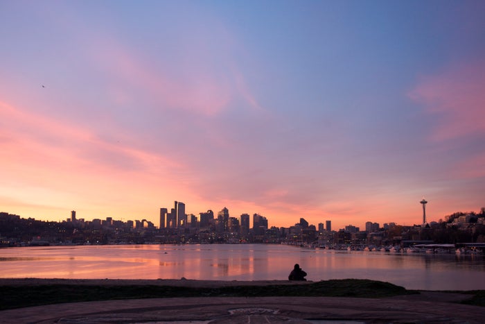 couché de soleil seattle