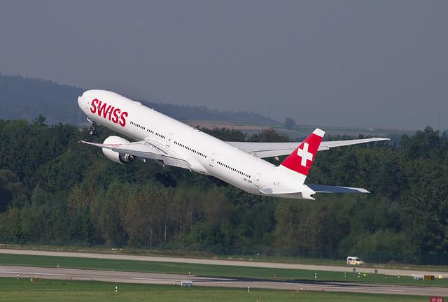 swiss airline photo